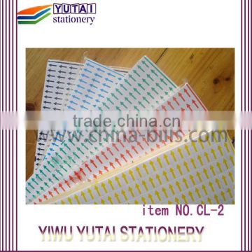Yiwu factory The arrow shaped label
