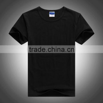 50/50 cotton polyester t shirt stealth black t shirt t-shirt private label and tag