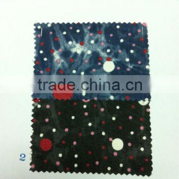 cotton spandex denim printed fabric:P6480-D13081315
