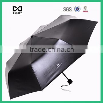 UV Resistant Canopy Mini Shaped Umbrella black umbrella