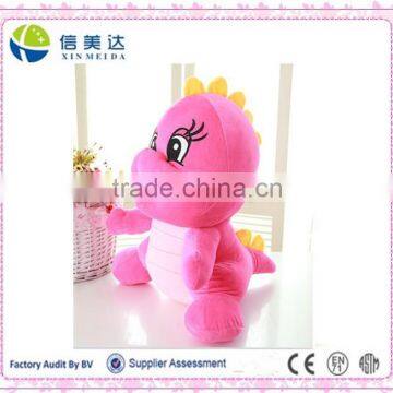 Plush red dinosaur in hot sale