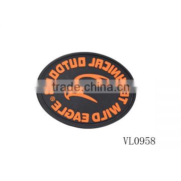 outdoor jackets clothing pvc rubber badge