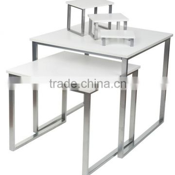 display tables and Risers Set with Nesting Design
