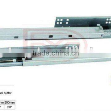 Full extension soft close concealed fixing drawer silde/runner