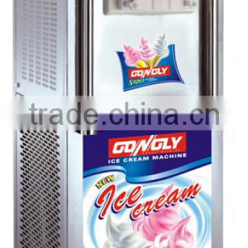 Temperature digitally shown taylor soft serve ice cream machine