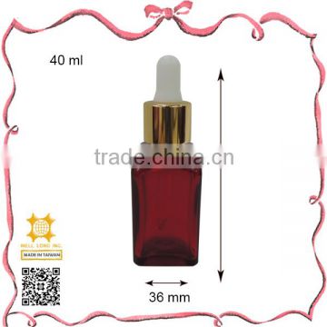 250ml message body oil high quality amber dropper bottle