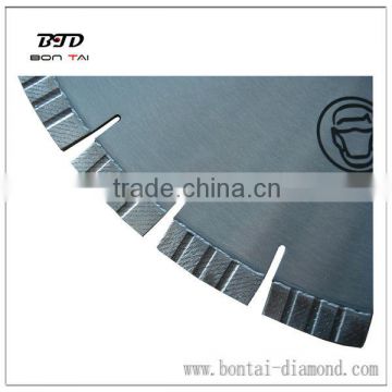 diamond walk behind saw blade for reinforced concrete cutting