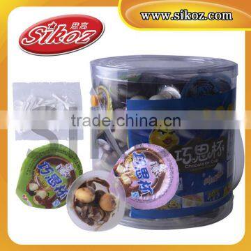 Delicious chocolate mix biscuit dessert cup SK-Q123