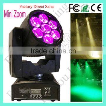 7pcs 10Watt Blizzard Lighting Stiletto Z7 Mini 7pcs 10W RGBW LED Moving Head Zoom