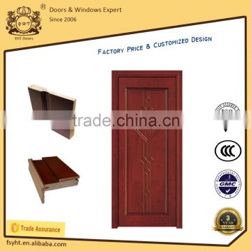 2016 Good Quality Solid Wood Bedroom Wooden Doors for Villas