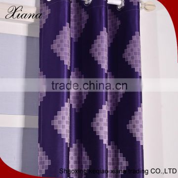 Excellent modern design curtain, quality curtain fabric,embossed curtain textile