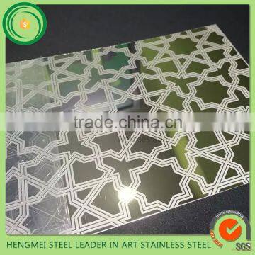 high demand mirror etching stainless steel products for construction