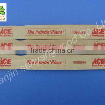 All kind of wood paint paddle sticks manufacturer with high quality