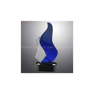 Crystal Leadership Award Trophy