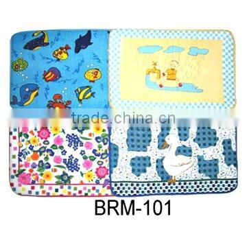 good quality with kinds of printing bathroom floor mat
