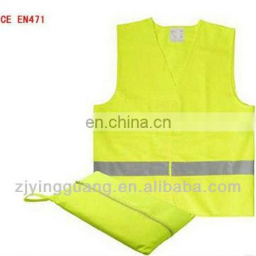 Reflective Vest For Kids With Two Horizontal Hi-visibility Reflective Tape