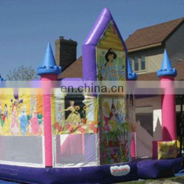 Hot selling inflatable princess combo