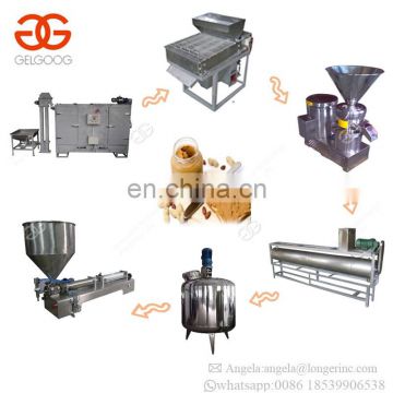Continuous Automatic Groundnut Almond Pepper Paste Walnut Grinding Filling Machine Peanut Butter Production Line