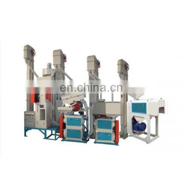 High effciency 18-20t/Day Combined Auto rice milling machine