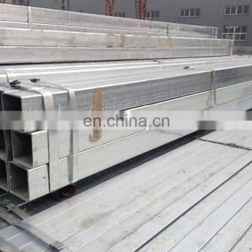 zinc coated SHS/RHS galvanized square steel pipe