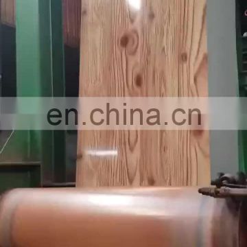 Color and pattern coated   WOODEN grain ppgi/ppgl steel coil