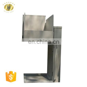 7LSJW Shandong SevenLift 2.2kw elevator platform stairlift for curved staircases