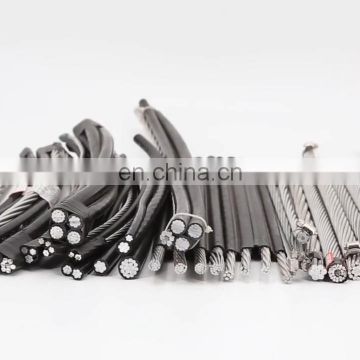 0.6/1kv ACSR Conductor PVC XLPE Insulated Aerial Bundled Cable IEC Standard Low Voltage Overhead ABC Cable