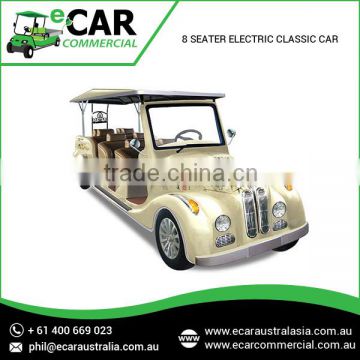 2016 New Arrival 8-Seater Electric Classic Vehicle by Certified Manufacturer