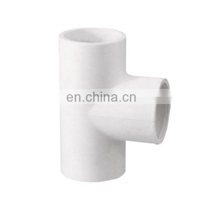 32mm*32mm*25mm Pipe Rubber Fittings Coupling For Water System PVC Plastic Pipe Reducing Tee