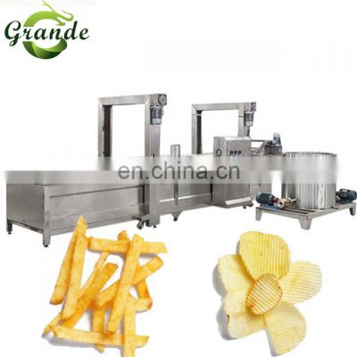 Full Set Production Line High Quality Fried Potato Chips Machine