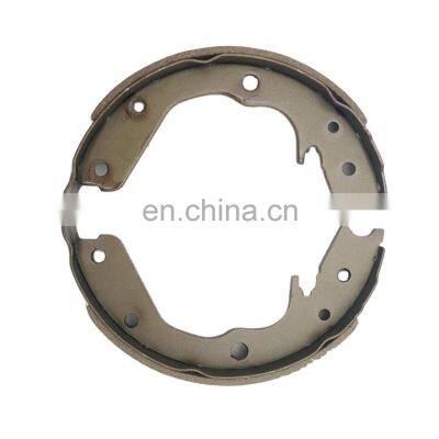 S858 China Manufacturers Auto Spare Part Car Brake Shoes box riveter lining material for Honda