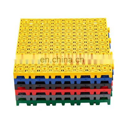 CH Brand New Material Cheapest Multifunctional Strength Eco-Friendly Plastic Multicolor 40*40*3cm Garage Floor Tiles