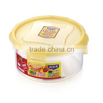 Hot Selling Round Plastic Microwave Lunch case