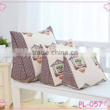 Hot sell multiuse right triangle cotton pillow
