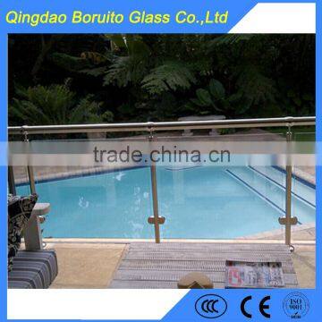 High quality 8mm glass fencing