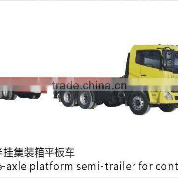 Dongfeng 30T platform Semitrailer truck africa