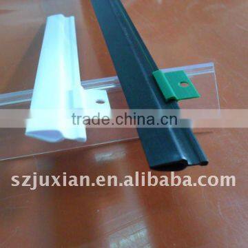 plastic document clip,file clip strip poster rail