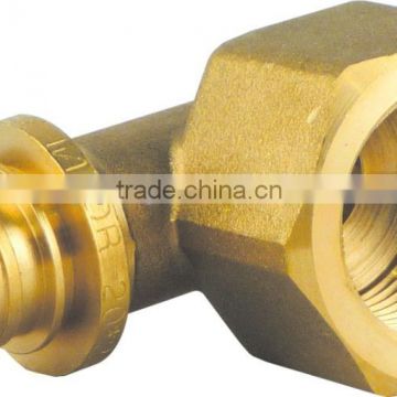 PEX brass fiting/sliding fittings (female elbow)