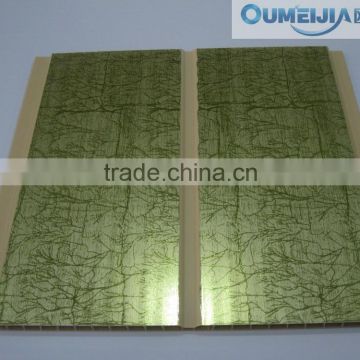 good quanlity high glossy printing grooved pvc panel for wall or ceiling