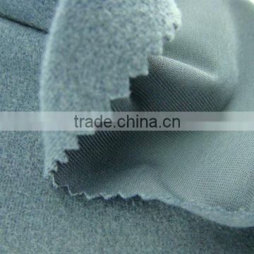 100% polyester brushed jersey fabric
