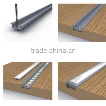 LED Aluminum extrusion profile for led strips light OEM Length!