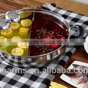 8 pcs stainless steel hot pot with bakelite handle