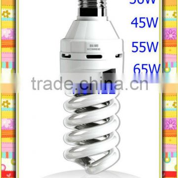 12 month warranty high power full spiral energy saving lamp with ce, cb, rohs, emc, iso certificates