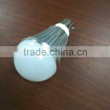 cool white 6W LED Light Bulb with good heat dispersion led bulb lighting e26 e27 led lamp