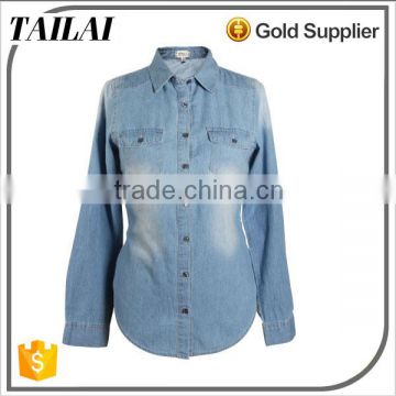 China supplier New style Custom Beautiful ladies sample blouse