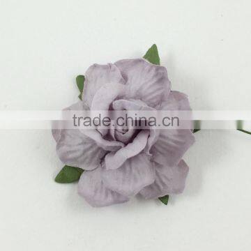 Soft Purple Lilac, Large Handmade Mulberry Paper Flower, Scrap-booking Crafts Wedding Roses
