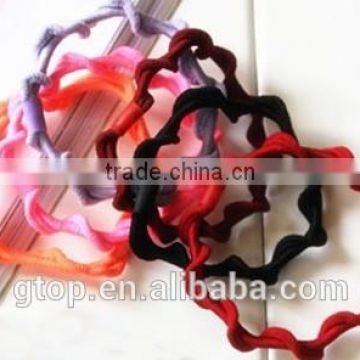 Wholesale rubber elastic hair circle cheap good quality R-0003