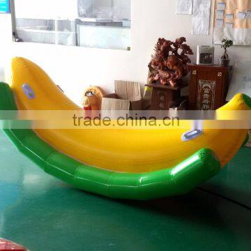 PVC Hot summer Inflatable Banana Boat Inflatable pool seesaw