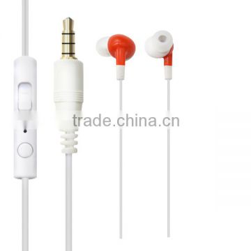 Best headphones plastic raw material earphone with mic high quality earphone for custom best products wholesale
