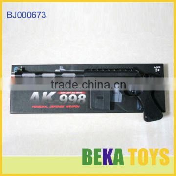 Children toy plastic toy military force toy plastic simulation toy gun led toy gun replica